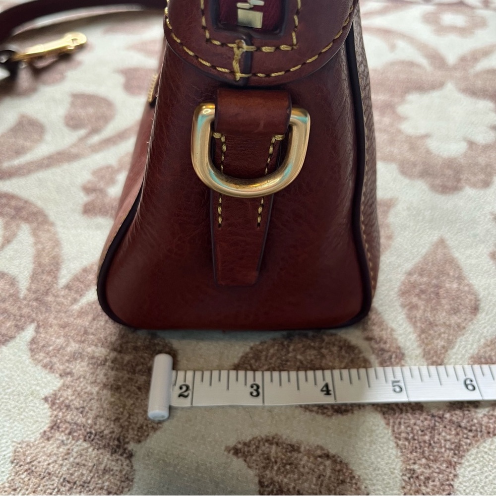 EUC Dooney & Bourke Florentine Vacchetta Leather Bag - Picture 15 of 16